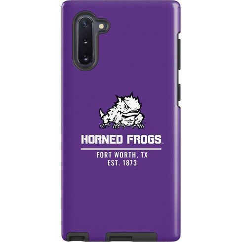 Texas Christian University Horned Frogs Fort Worth Galaxy Cases